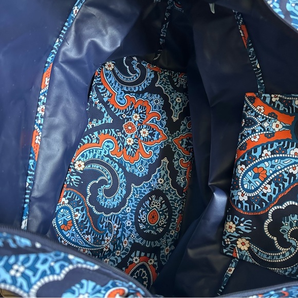 Vera Bradley Marrakesh Large Expandable Duffle Weekender Bag - Picture 10 of 15